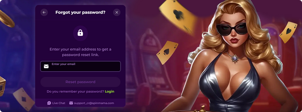 Spinmama Login Issues